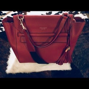 Henri Bendel Maroon Handbag
